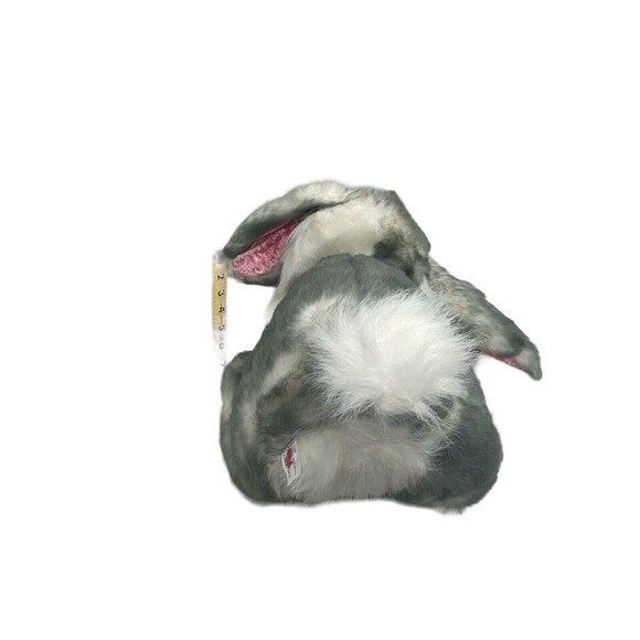 Vintage Main Joy Bunny Rabbit Pink Velvet Ears Plush 12” Stuffed Animal Toy RARE - Picture 15 of 16